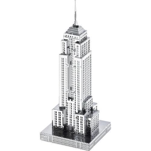 Empire State Building metalowy model do składania