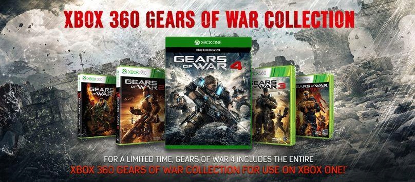 Gears of war Collection XBOX (GOW 1,2,3, Judgment)