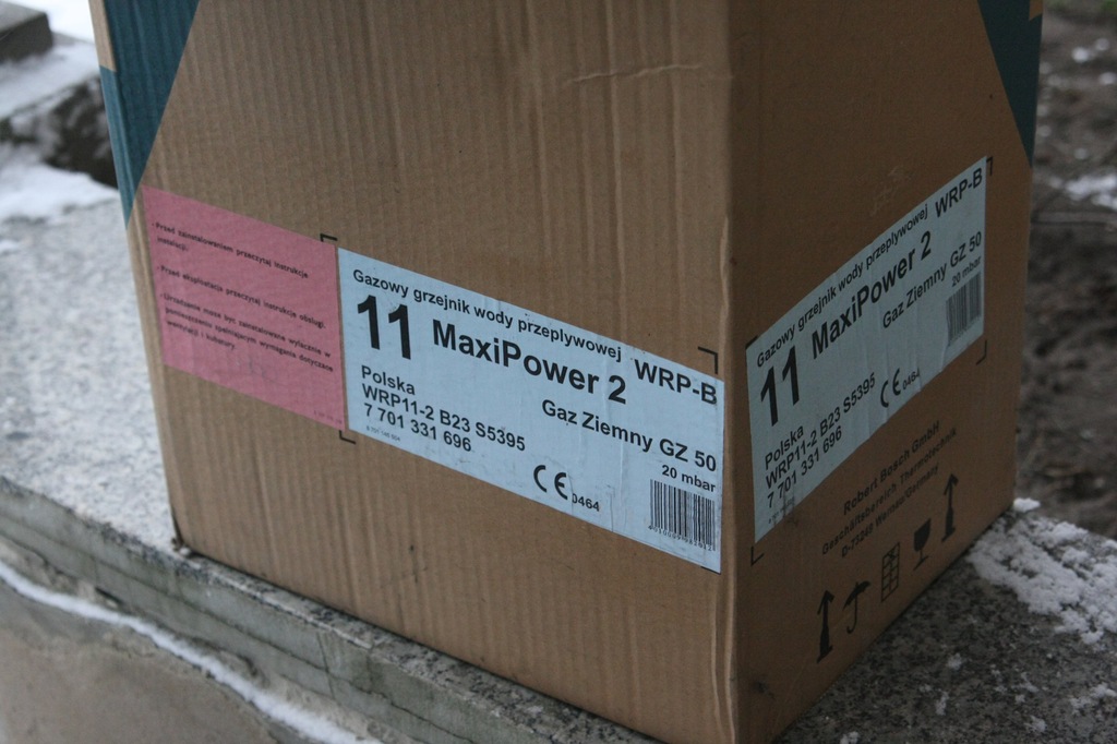 Piec gazowy Junkers maxi power wrp11-2b23 NOWY
