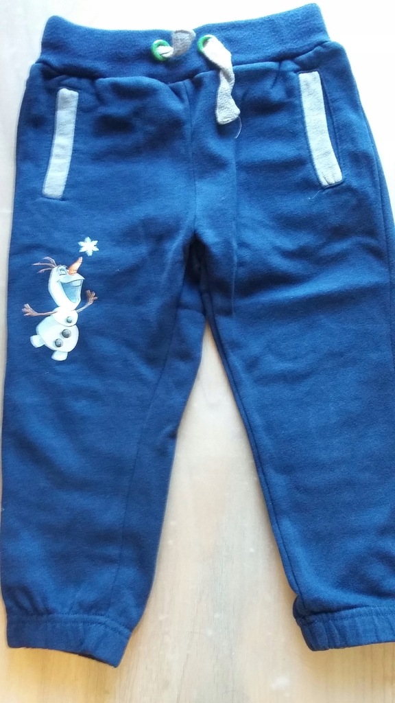 CoolClub Disney Olaf spodnie dresowe r. 98