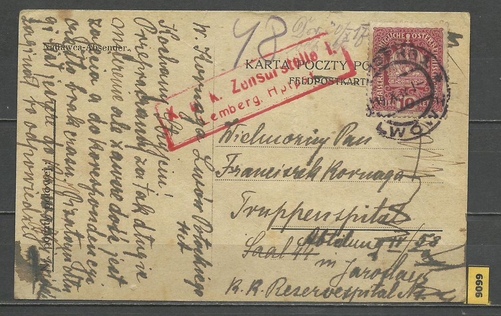 CP Legiony Polskie Ofensywa Kiereńskiego BCM(9099)