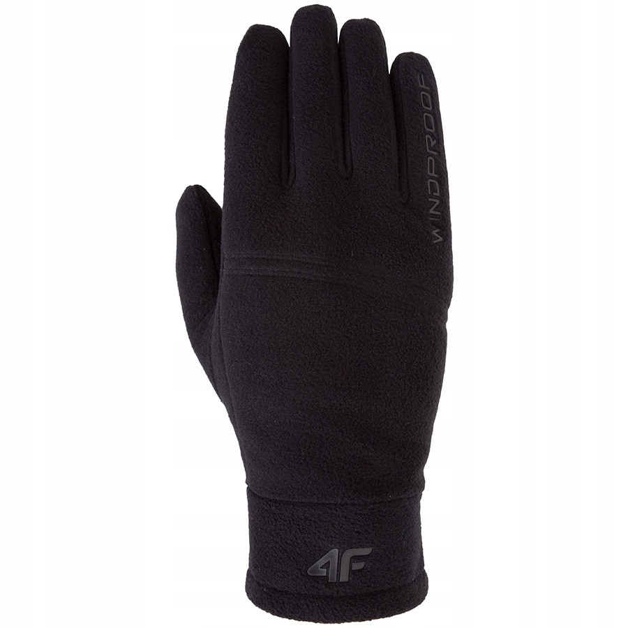 Rękawiczki zimowe 4F H4Z18-REU004 21S - CZARNY; XL