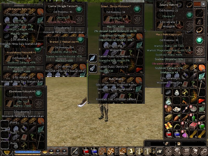 Metin2 Samos Wojownik MENTAL 58 lv + Eq + GRATIS