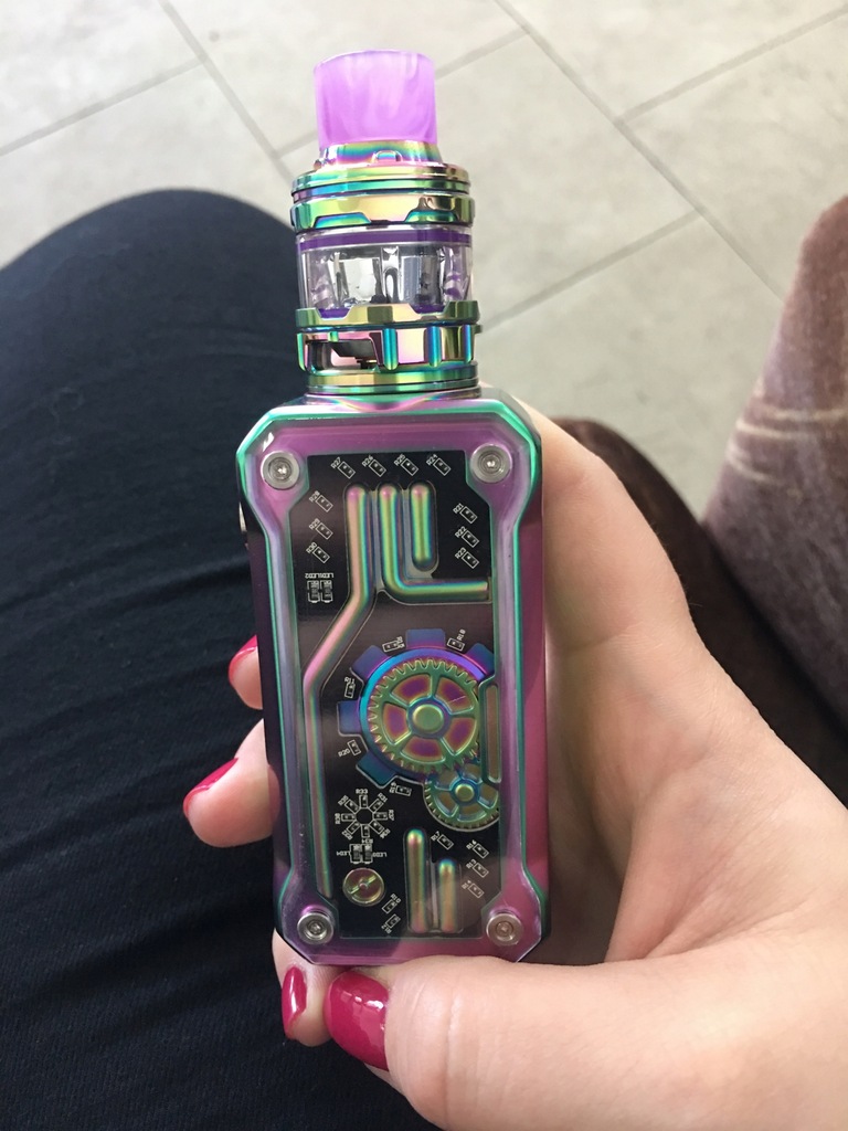 Tesla 85 W Punk + Eleaf Ello Duro Setup e-papieros