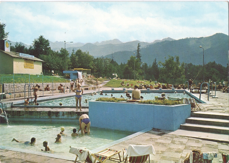 ZAKOPANE - BASEN TERMALNY - ANTAŁÓWKA - 1975R
