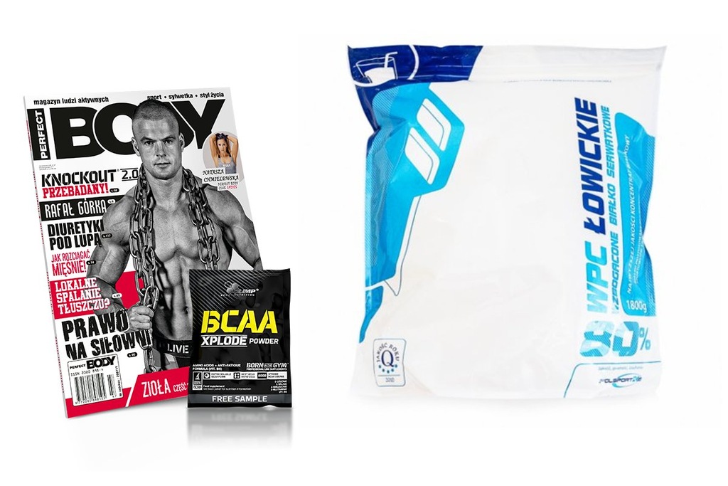 MEGABOL WPC ŁOWICKIE 1800G MALINA BIAŁKO INSTANT