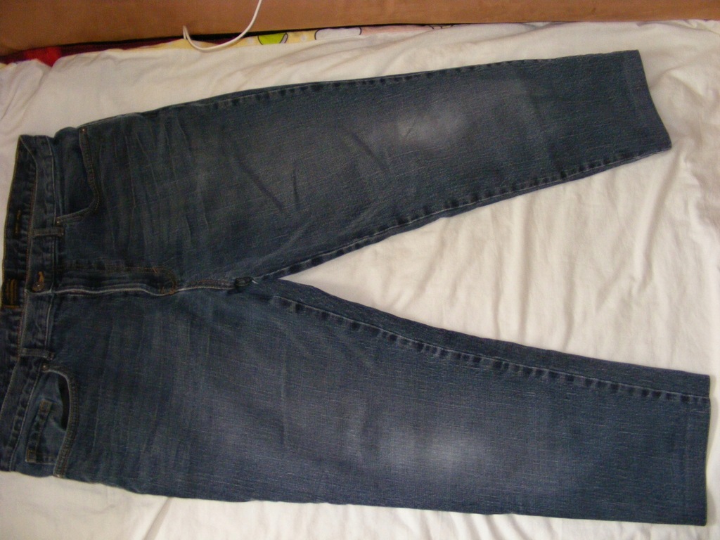 Czarne spodnie Jeans TU Slim FIT W 36 L36
