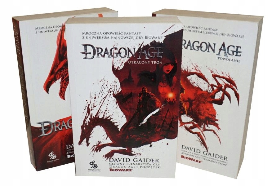 Dragon Age Gaider 1-3 książki