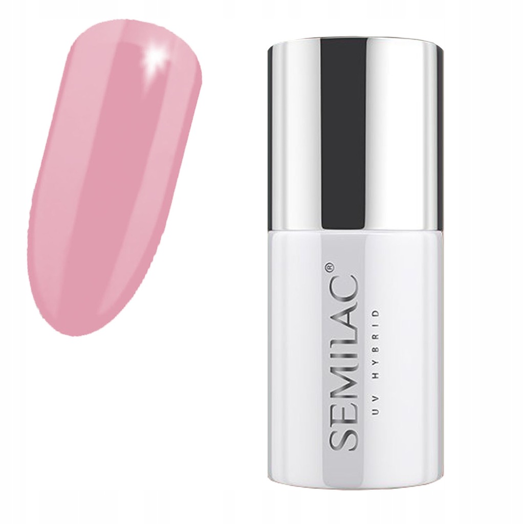 SEMILAC Lakier Hybryd 198 Powder Pink BusinessLine