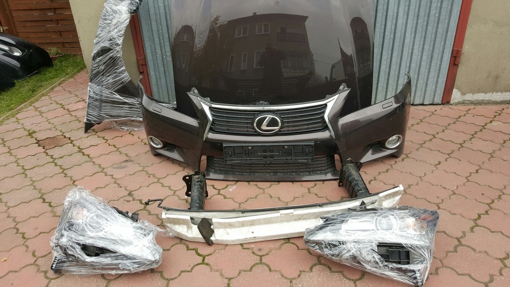 Lexus GS350 450h maska zderzak blotnik przod 12 1