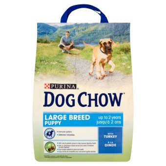 DOG CHOW Puppy Large Breed - indyk 2,5 kg