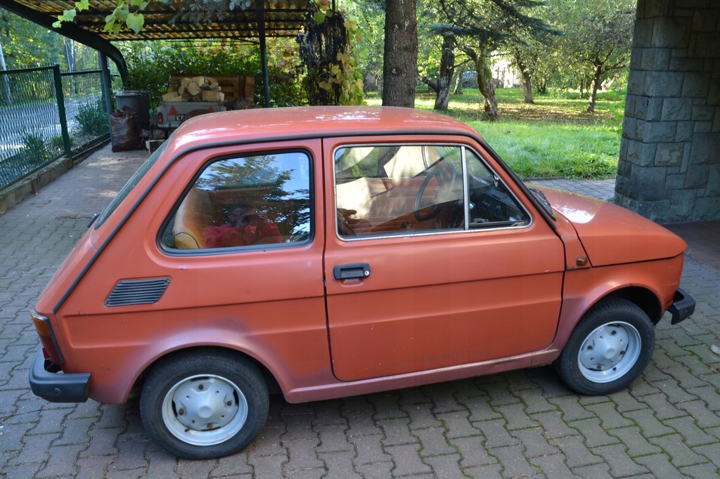 Samochód osobowy Fiat 126p 7603579807 oficjalne