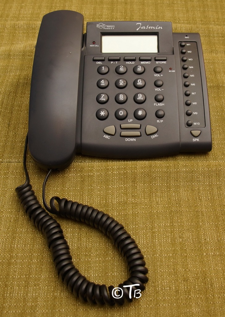 Telefon przewodowy JAŚMIN - RWT PL 