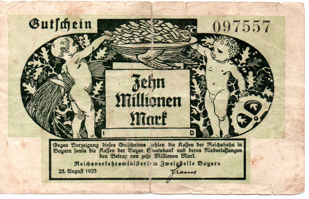 Niemcy 10 000 000 Mark 1923 P-S1103