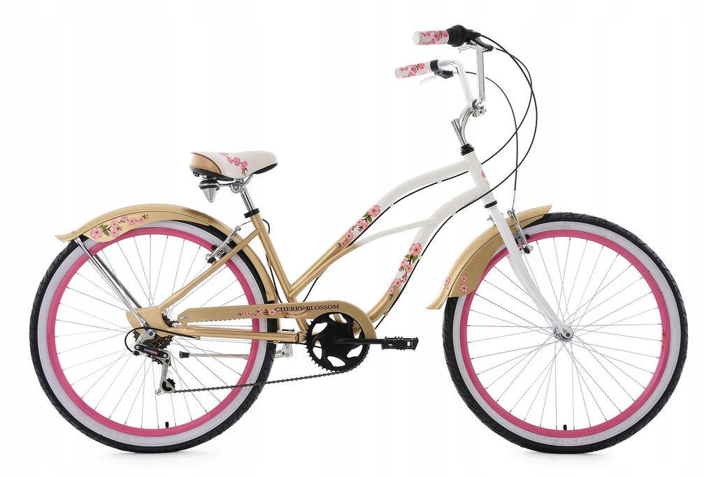 NIEMIECKI ROWER RETRO CRUISER 26 CHERRY BLOSSOM