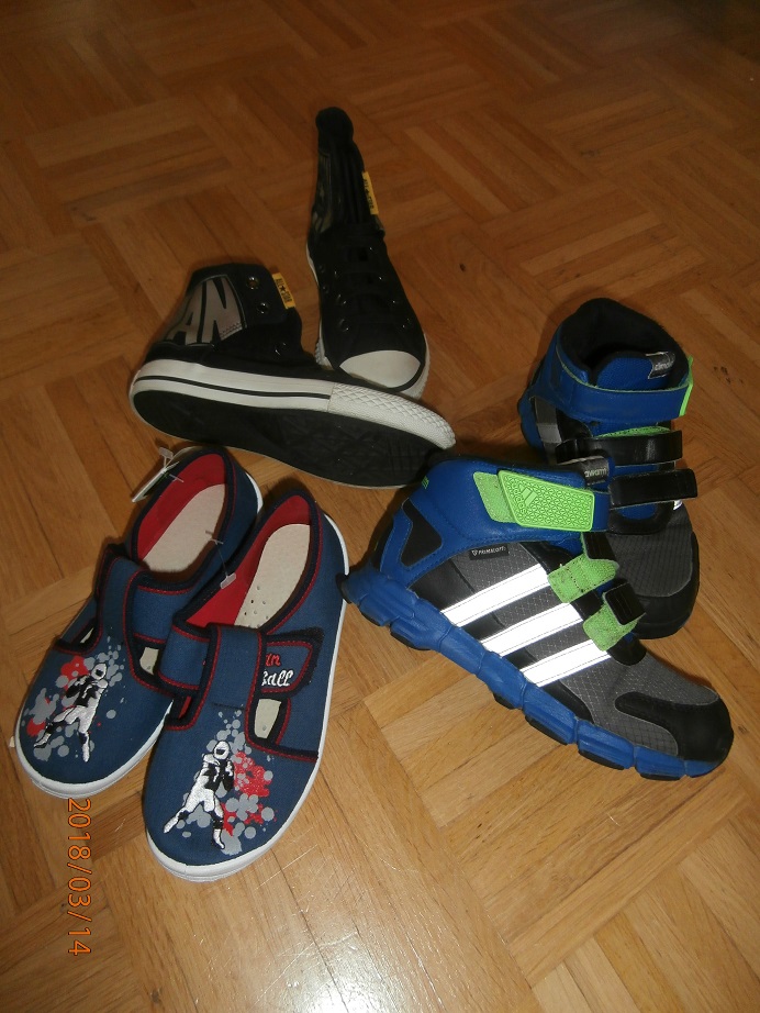 Adidas,Converse buty r.31