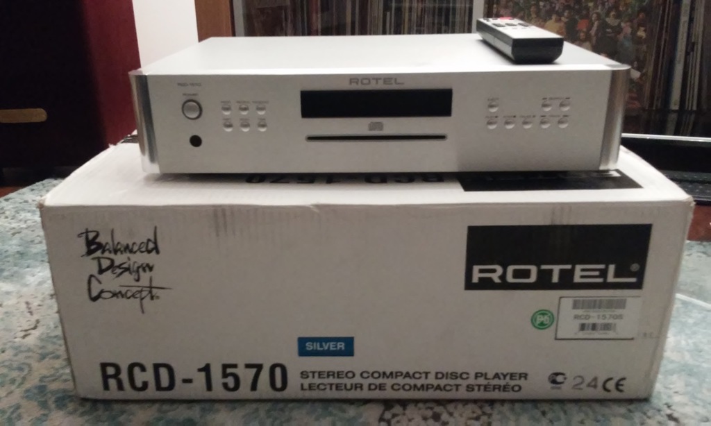 odtwarzacz CD Rotel RCD-1570 (prawie) NOWY!!!