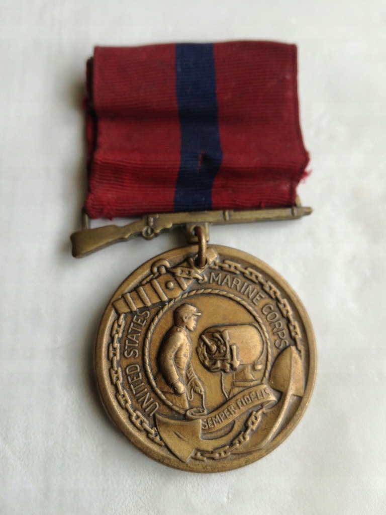 US Marine Corps - Semper Fidelis Medal .