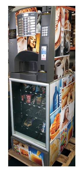 Necta Brio 3 + Mini Snakky automaty vendingowe