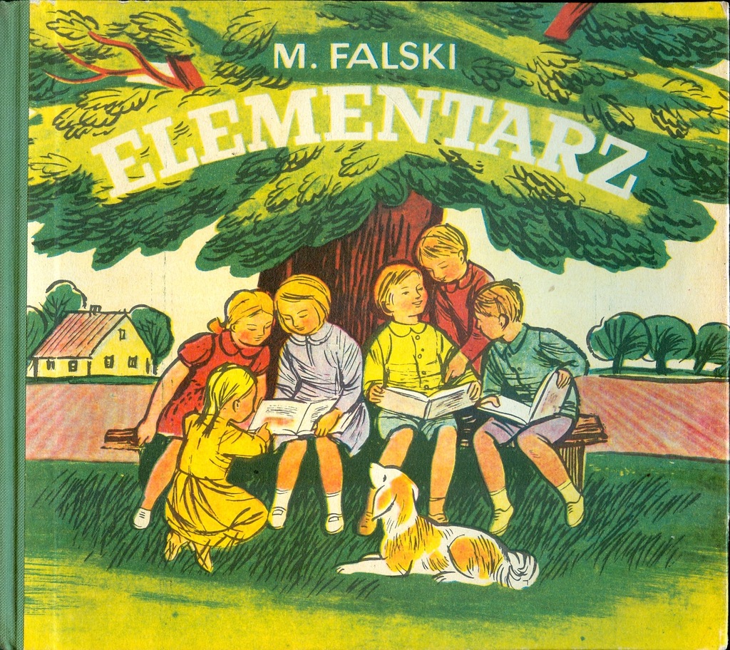 M. Falski - Elementarz oryginał z 1973 r. Oprawa