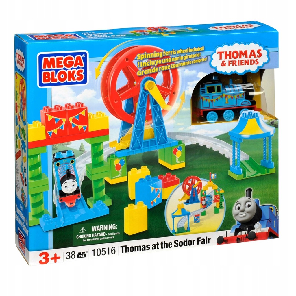 MEGA BLOKS TOMEK I PRZYJACIELE WESOŁE MIASTECZKO