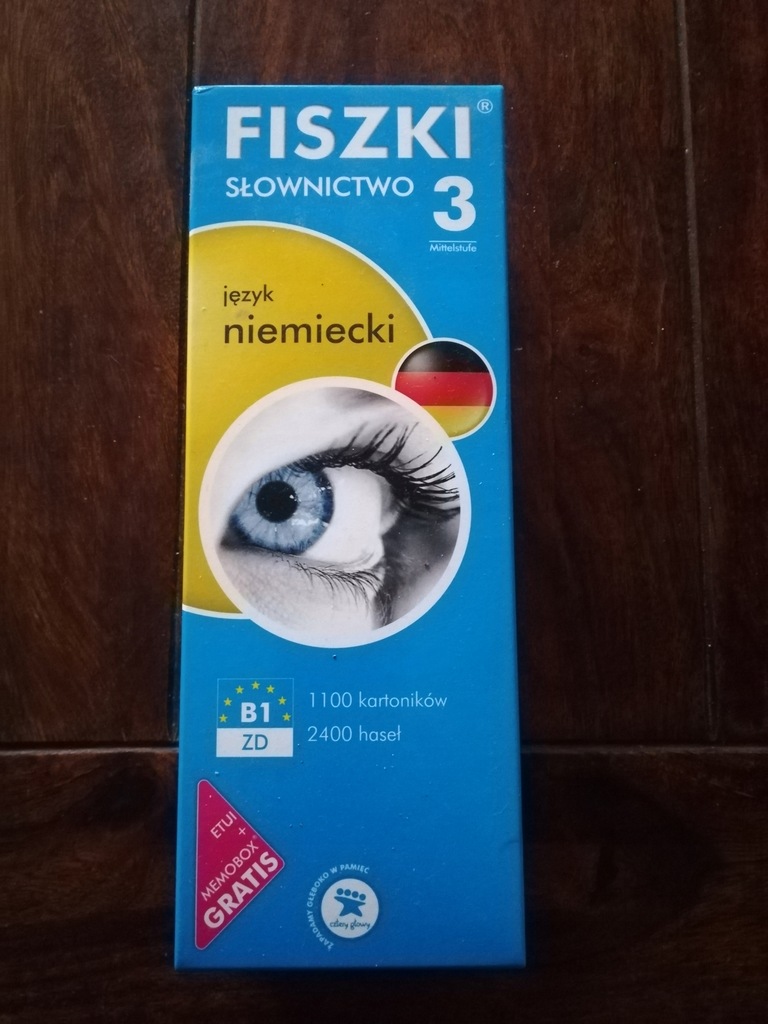 Fiszki niemiecki słownictwo 3 poziom B1