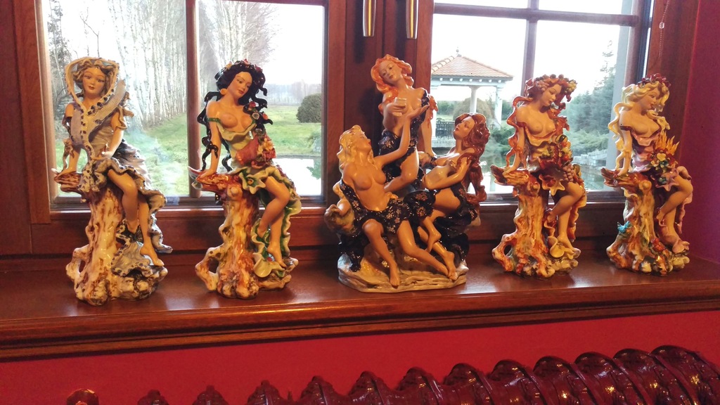 zestaw porcelanowych figurek ROCERAM  - OKAZJA !!