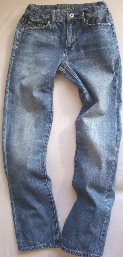GAP spodnie jeansy straight regular 150 cm idealne