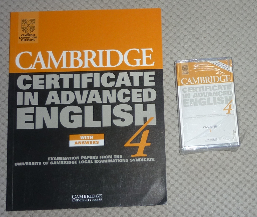 Cambridge Certificate in Advanced English+cassetts