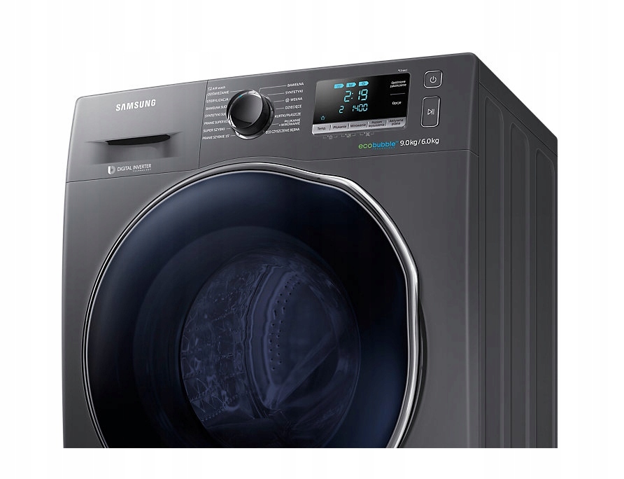 SAMSUNG PRALKO-SUSZARKA WD90J6A10AX Eco Bubble