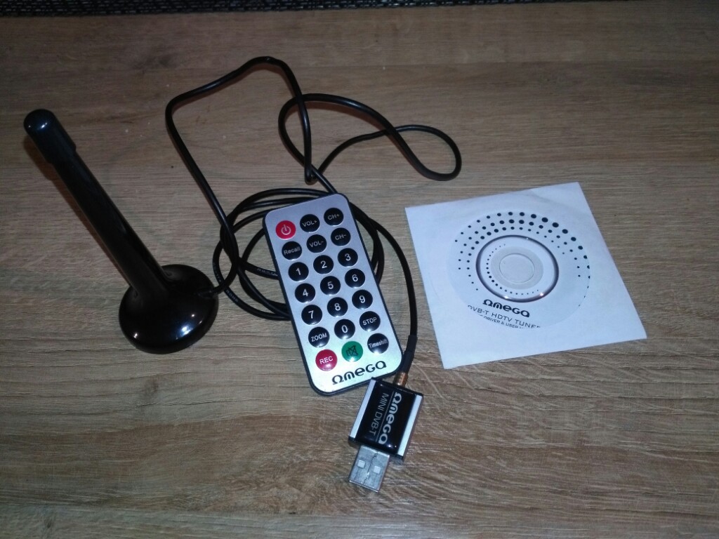 MINI TUNER DVB-T OMEGA STICK USB