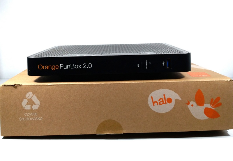 MODEM ORANGE FUNBOX 2.0 SAGEMCOM CS 50001 KOMPLET