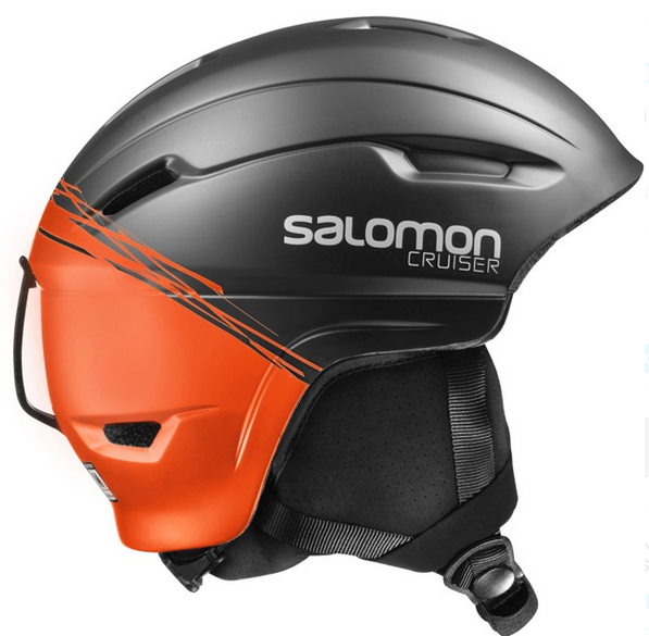 Kask męski Salomon CRUISER 4D2 black/orange L 59-6