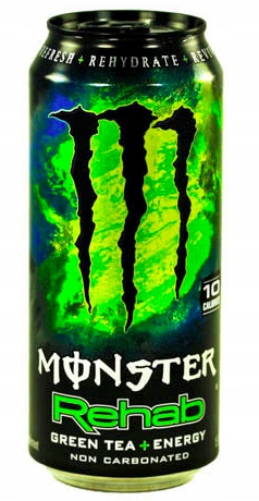 MONSTER GREEN TEA+ENERGY 500ml NAPÓJ Z NIEMIEC