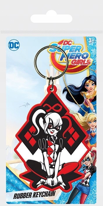 Brelok do kluczy DC Super Hero Girls (Harley Quinn