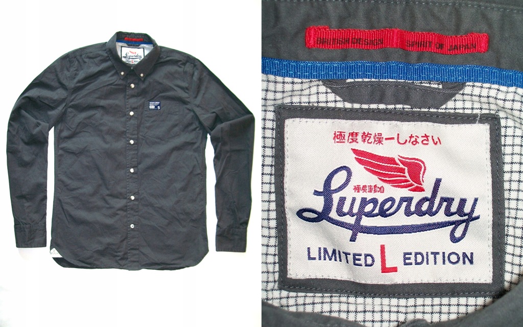 Superdry Limited Edition Shirt Jak Nowa L