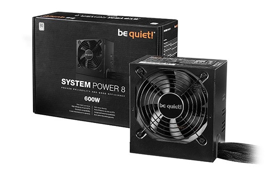 BE QUIET! System Power 8 600W 80+ 120mm BN242