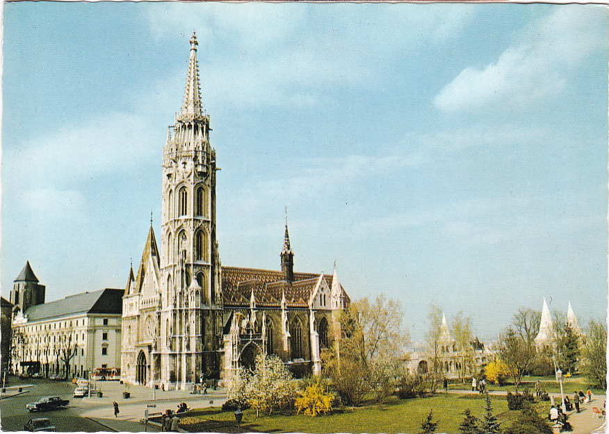 Węgry - Budapeszt - Kościół św. Macieja 1979