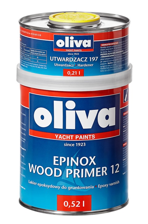 OLIVA EPINOX WOOD PRIMER 12 BEZBARWNY GRUNT 0,73L
