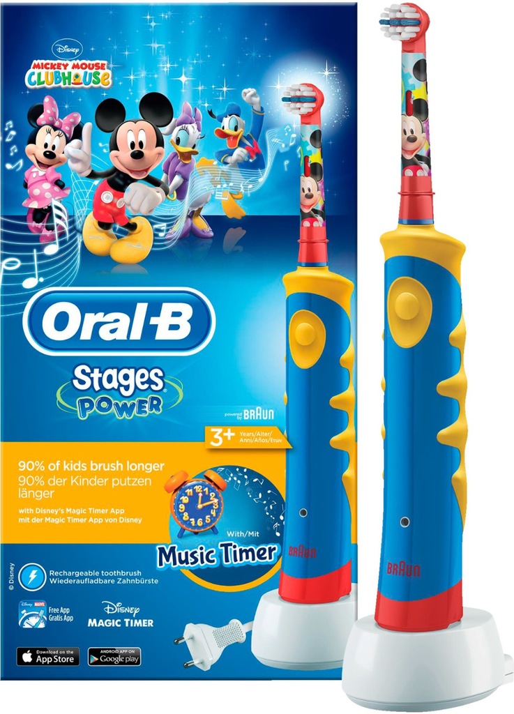 Szczoteczka Elektryczna Oral-B Advance Power Kids - 7562123542 ...