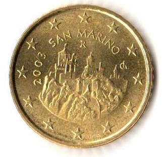 50 cent San Marino 2003 - monetfun