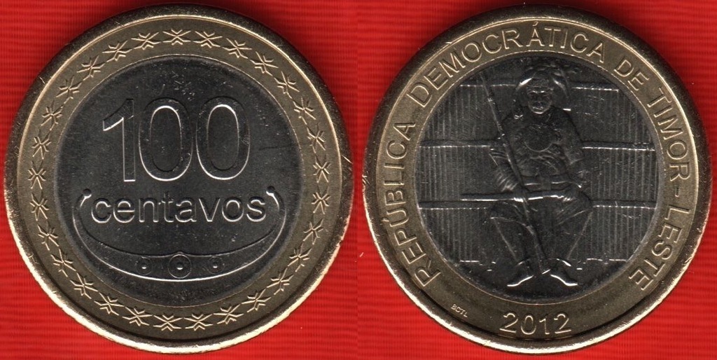 TIMOR 100 centavos bimetal