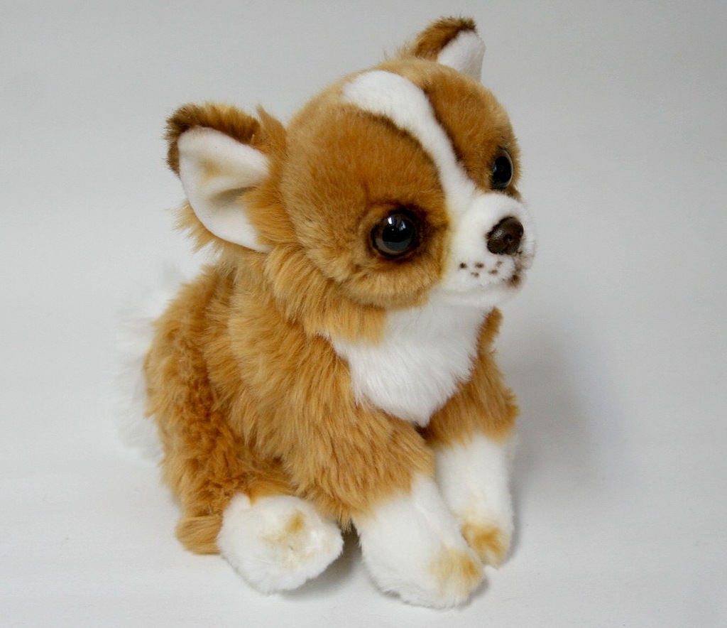 Pies Chihuahua Brązowy - 24cm TANIA WYSYŁKA