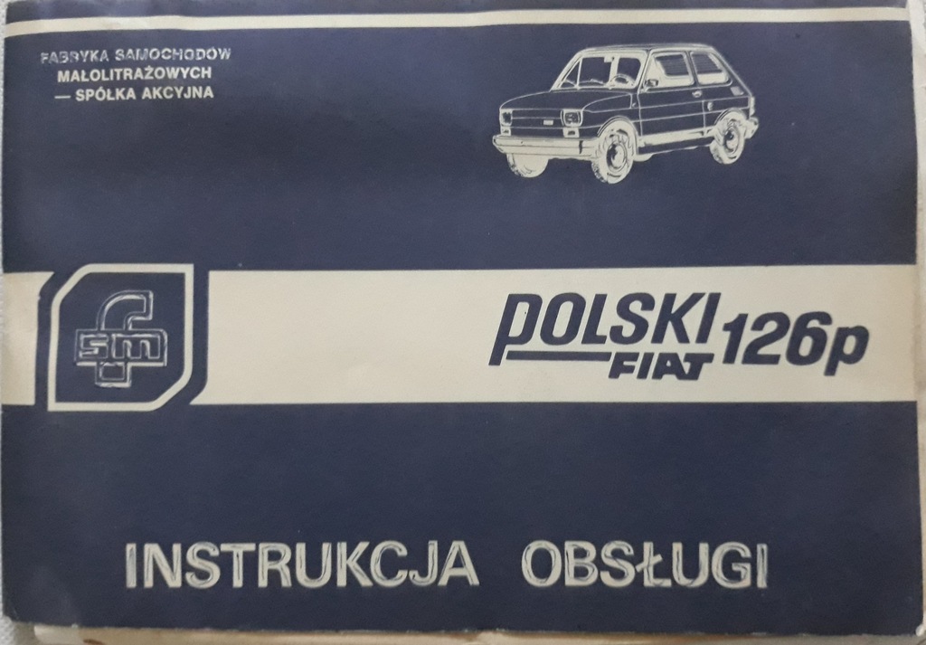 Instrukcja obsługi Polski Fiat 126p FL 7417481314