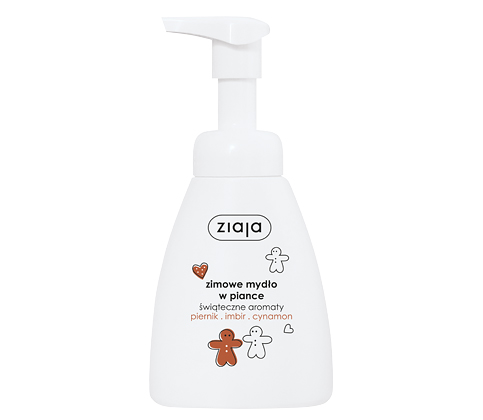 Ziaja mydło w piance piernik imbir cynamon 250ml