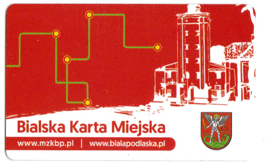 Bialska Karta Miejska MZK Biała Podlaska