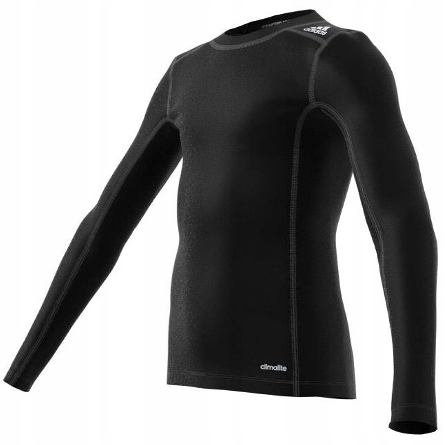 Koszulka adidas Yb Techfit LS S93064 140 cm czarny