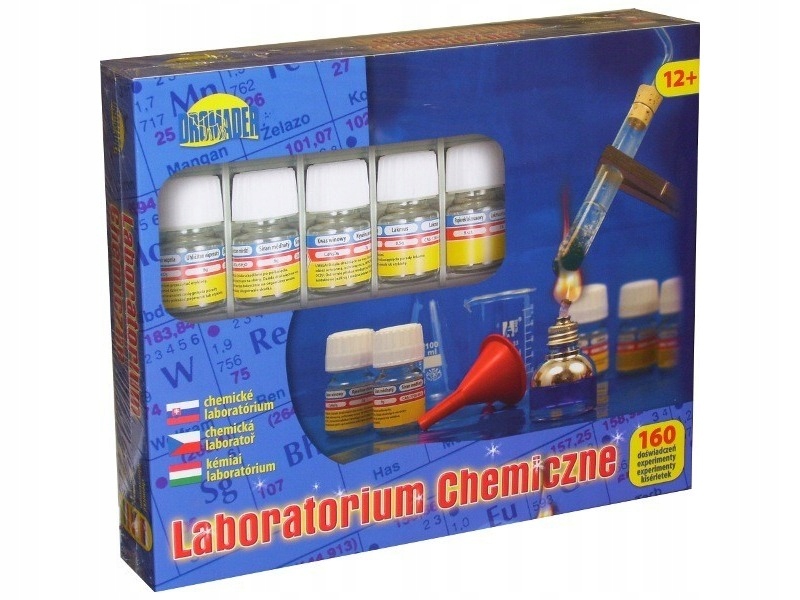 DROMADER Chemik Zestaw 160 doświadczeń