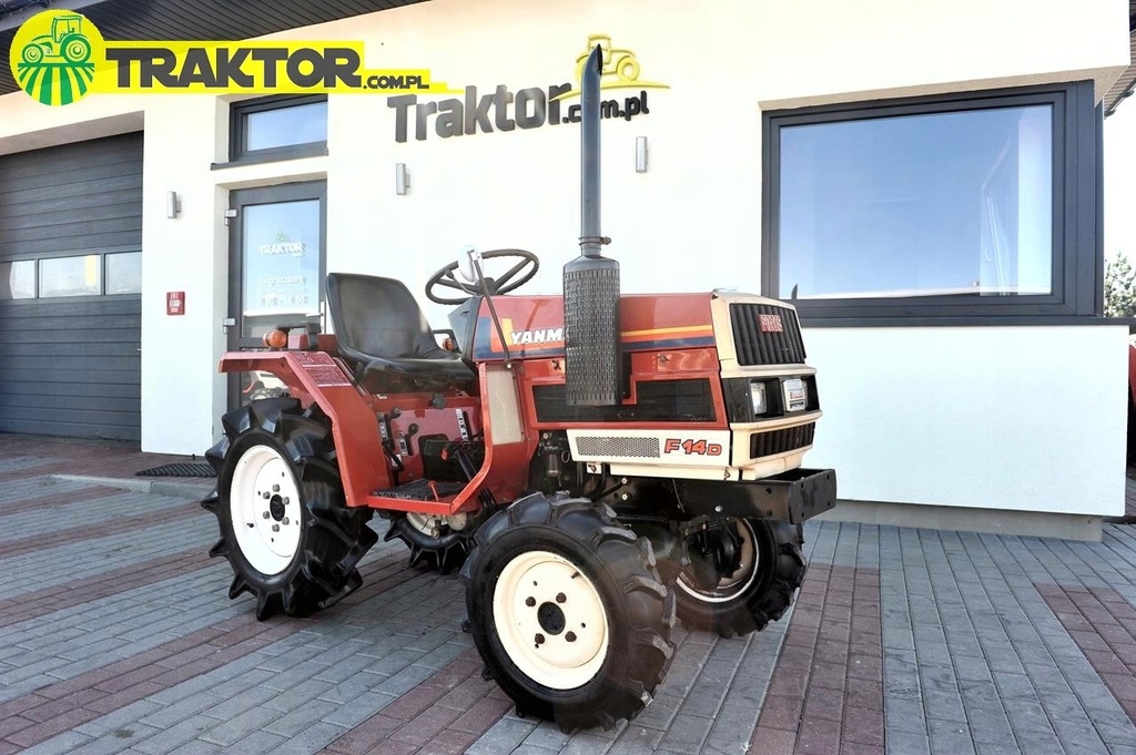 Japoński mini traktor YANMAR F14D 4X4 14KM