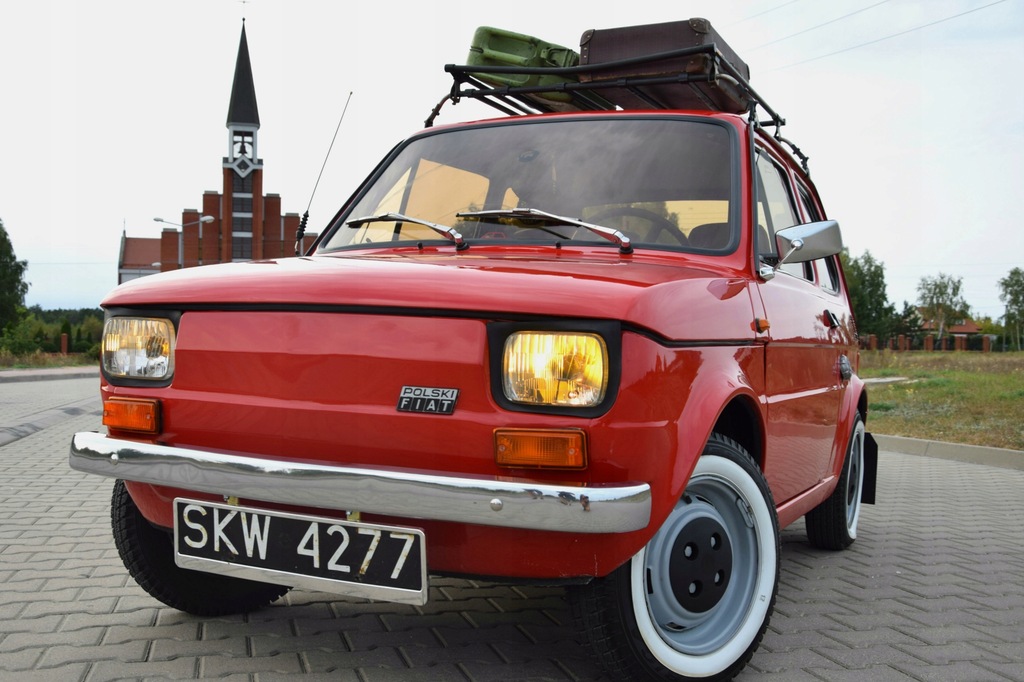 Fiat 126p ST + Niewiadów N250 1983r 1właściciel